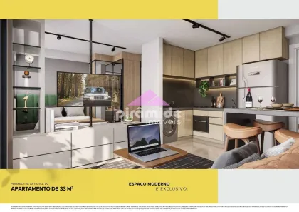 Apartamento com 1 Quarto à venda, 33m² no Jardim Esplanada, São José dos Campos