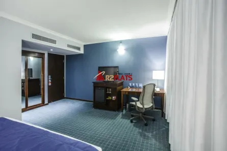 Flat com 1 Quarto para alugar, 31m² no Chácara Santo Antônio (Zona Sul), São Paulo