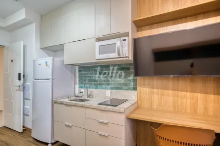 Apartamento com 1 Quarto para alugar, 24m² no Tatuapé, São Paulo