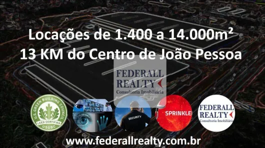 Galpão/Depósito/Armazém para alugar, 1386m² no Distrito Industrial, João Pessoa