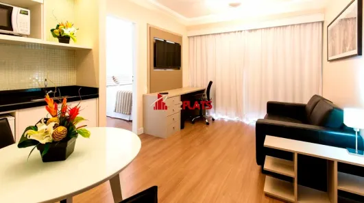 Flat com 1 Quarto à venda, 33m² no Indianópolis, São Paulo