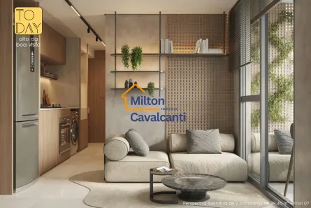 Apartamento com 2 Quartos à venda, 39m² no Santo Amaro, São Paulo