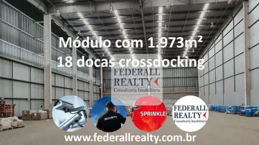Galpão/Depósito/Armazém para alugar, 1973m² no Vila Urussaí, Duque de Caxias