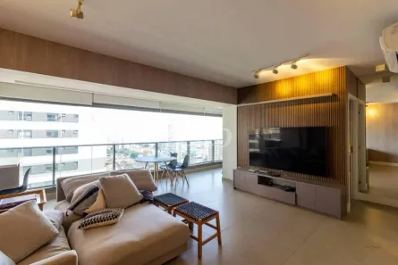 Apartamento com 2 Quartos para alugar, 85m² no Brooklin Paulista, São Paulo