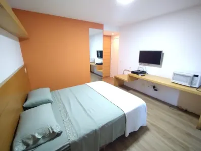 Flat com 1 Quarto para alugar, 18m² no Barra da Tijuca, Rio de Janeiro