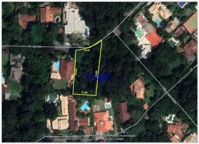 Lote/Terreno à venda, 1403m² no Chácara Ondas Verdes, Cotia