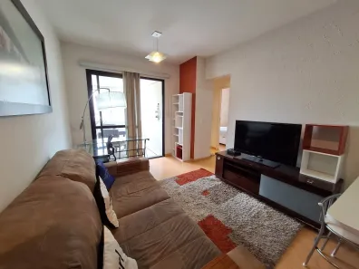 Apartamento com 2 Quartos para alugar, 52m² no Cidade Monções, São Paulo