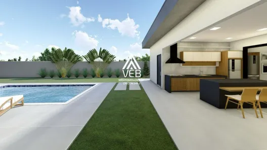 Casa de Condomínio com 4 Quartos à venda, 244m² no Residencial São José de Boituva, Boituva