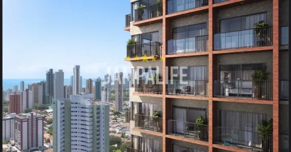 Apartamento com 1 Quarto à venda, 24m² no Miramar, João Pessoa