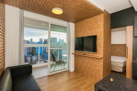 Apartamento com 1 Quarto para alugar, 34m² no Centro, Curitiba