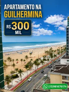 Apartamento com 1 Quarto à venda, 30m² no Boqueirão, Praia Grande