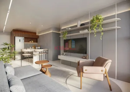 Apartamento à venda, 28m² no Capim Macio, Natal