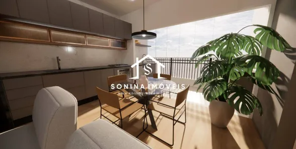 Apartamento com 2 Quartos à venda, 64m² no Jardim Alvinópolis, Atibaia