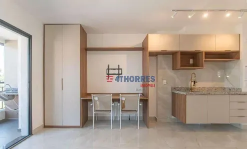 Apartamento com 1 Quarto para alugar, 25m² no Butantã, São Paulo
