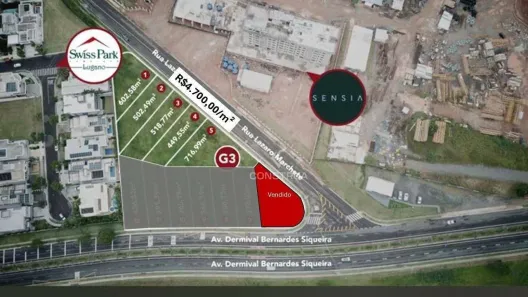 Lote/Terreno à venda, 450m² no Swiss Park, Campinas