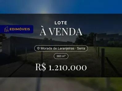 Lote/Terreno à venda, 360m² no Morada de Laranjeiras, Serra
