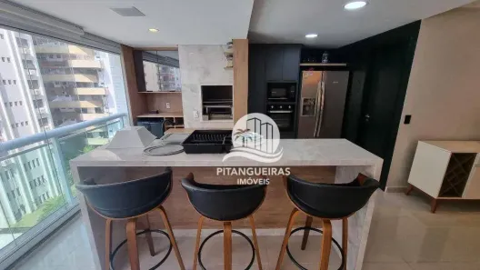Apartamento com 3 Quartos para alugar, 109m² no Pitangueiras, Guarujá