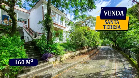 Casa com 3 Quartos à venda, 160m² no Santa Teresa, Rio de Janeiro