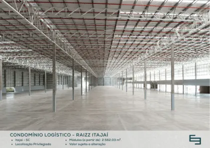 Galpão/Depósito/Armazém para alugar, 2826m² no Brilhante I, Itajaí