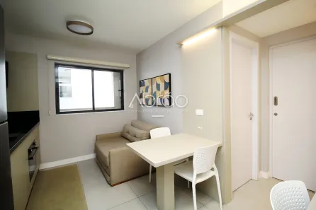 Apartamento com 1 Quarto para alugar, 30m² no Centro, Curitiba