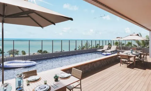 Apartamento com 3 Quartos à venda, 78m² no Ponta de Campina, Cabedelo