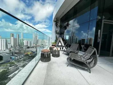 Apartamento com 1 Quarto à venda, 24m² no Boa Viagem, Recife