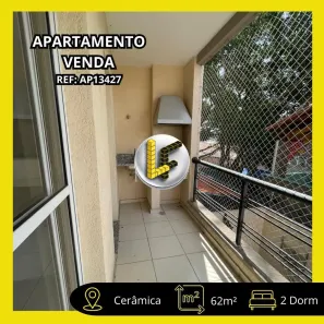 Apartamento com 2 Quartos à venda, 62m² no Cerâmica, São Caetano do Sul