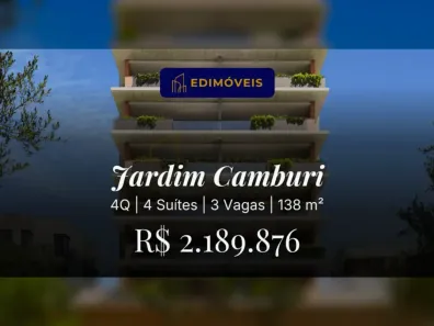 Apartamento com 4 Quartos à venda, 138m² no Jardim Camburi, Vitória