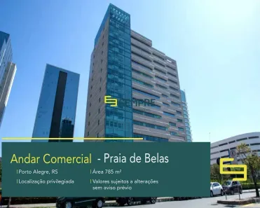 Imóvel Comercial para alugar, 807m² no Praia de Belas, Porto Alegre
