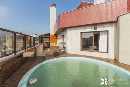Cobertura com 3 Quartos à venda, 185m² no Petrópolis, Porto Alegre