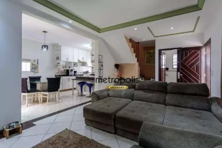 Sobrado com 3 Quartos à venda, 140m² no Parque das Nações, Santo André