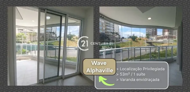 Apartamento com 1 Quarto para alugar, 53m² no Dezoito do Forte Empresarial/Alphaville., Barueri