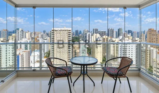 Apartamento com 1 Quarto para alugar, 36m² no Brooklin Paulista, São Paulo