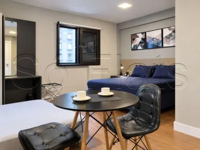 Apartamento com 1 Quarto para alugar, 27m² no Consolação, São Paulo