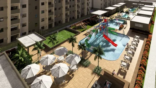 Apartamento com 2 Quartos à venda, 45m² no Gramame, João Pessoa