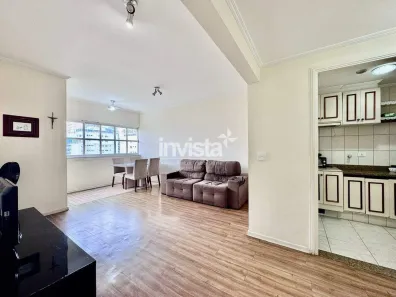 Apartamento com 2 Quartos à venda, 68m² no Gonzaga, Santos