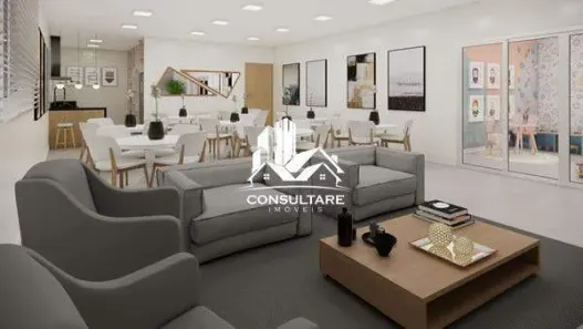 Apartamento com 1 Quarto à venda, 33m² no Centro, São Vicente