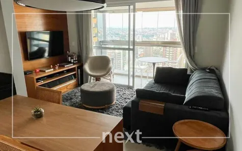 Apartamento com 1 Quarto para alugar, 47m² no Cambuí, Campinas