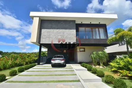 Casa de Condomínio com 6 Quartos à venda, 403m² no Alphaville (Abrantes), Camaçari