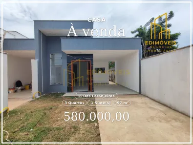 Casa com 3 Quartos à venda, 97m² no das Laranjeiras, Serra