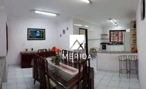 Sobrado com 3 Quartos à venda, 256m² no Campestre, Santo André