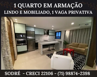 Apartamento com 1 Quarto à venda, 43m² no Jardim Armação, Salvador