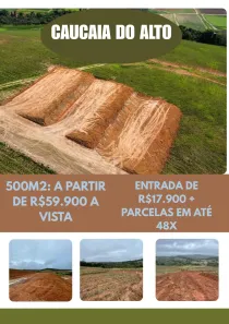 Lote/Terreno à venda, 500m² no Altos de Caucaia (Caucaia do Alto), Cotia