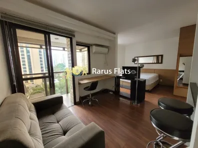 Flat com 1 Quarto para alugar, 37m² no Moema, São Paulo