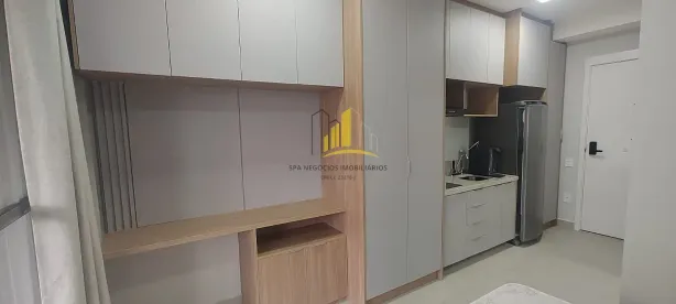 Apartamento com 1 Quarto para alugar, 27m² no Chácara Seis de Outubro, São Paulo