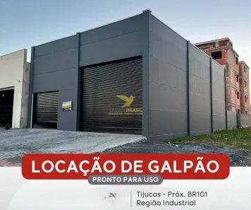 Galpão/Depósito/Armazém para alugar, 313m² no Santa Luzia, Tijucas