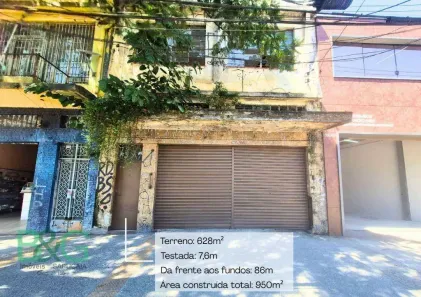 Lote/Terreno à venda, 628m² no Tatuapé, São Paulo