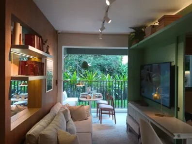 Apartamento com 2 Quartos à venda, 40m² no Santo Amaro, São Paulo
