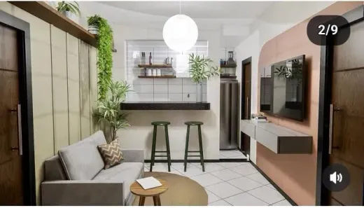 Apartamento com 1 Quarto para alugar, 40m² no Novo Cavaleiro, Macaé