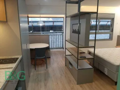 Apartamento com 1 Quarto para alugar, 31m² no Indianópolis, São Paulo